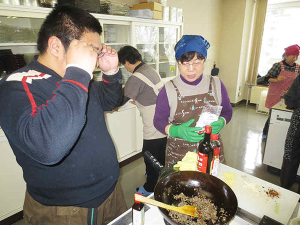 芽室町女性の会「世界の料理講座イン中国」