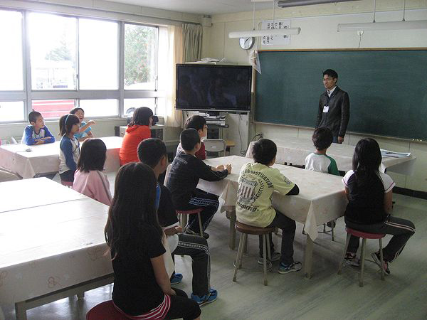 足寄町立大誉地小学校「国際交流会」