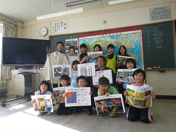 足寄町立大誉地小学校「国際交流会」