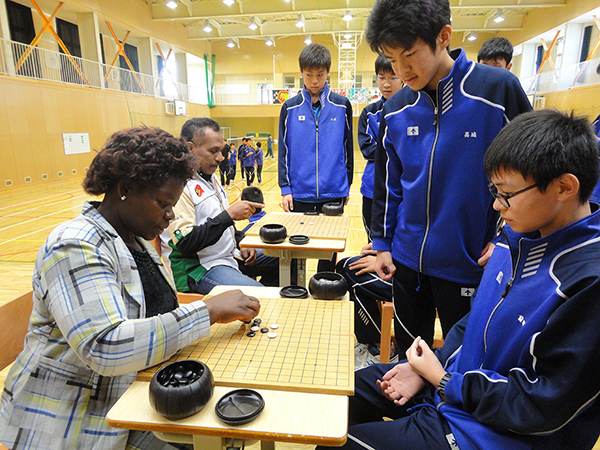 JICA北海道（帯広）「地域住民の参加による多様な森林保全」コース学校訪問