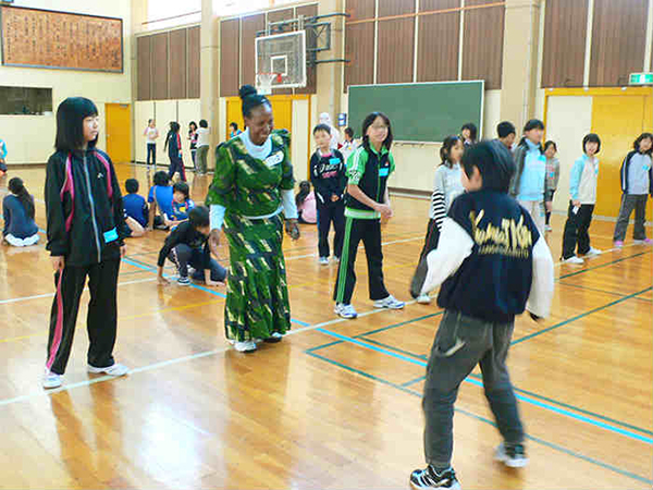 JICA北海道（帯広）「アフリカ地域　女性指導者のための健康と栄養改善」コース学校訪問